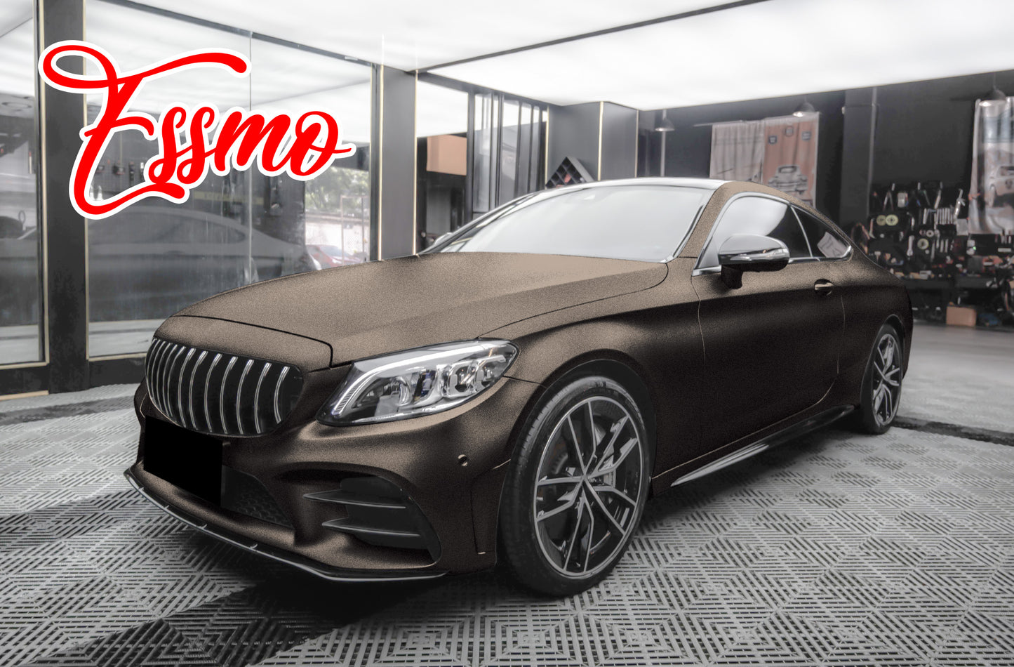 PET Matte Metallic Basalt Vinyl Wrap