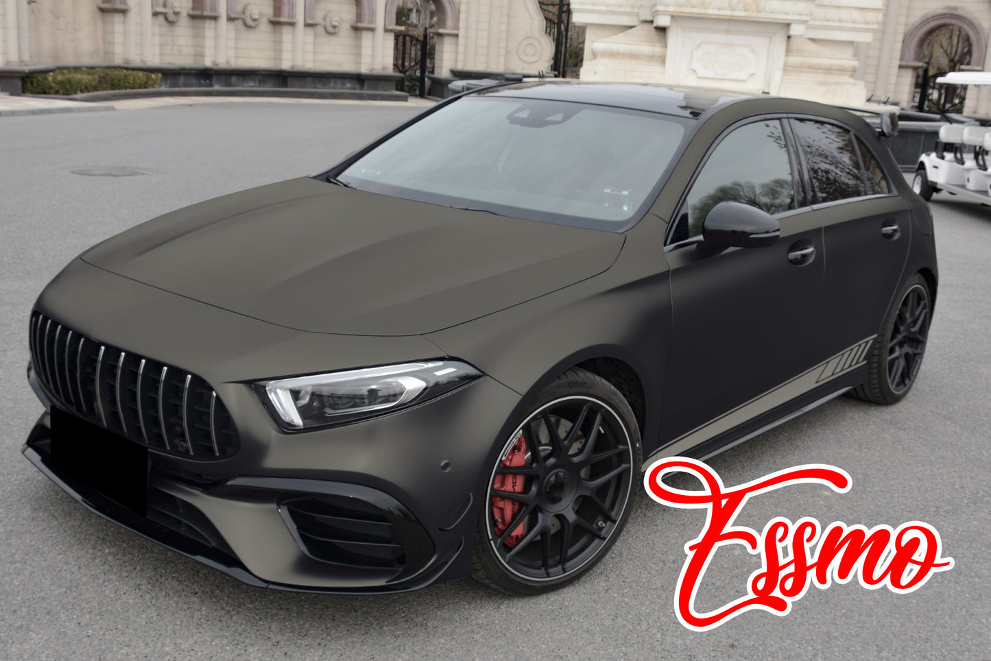 PET Matte Metallic Mysterious Green Vinyl Wrap