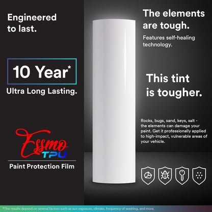 TPU Gloss Headlight Dark PPF Tint Film