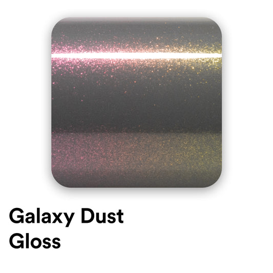 Galaxy Dust Gloss Phantom Gray Red Vinyl Wrap