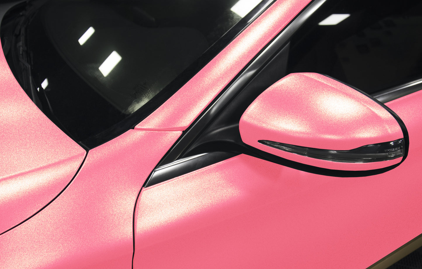 Galaxy Dust Matte Pink Gold Vinyl Wrap