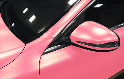 Galaxy Dust Matte Pink Gold Vinyl Wrap