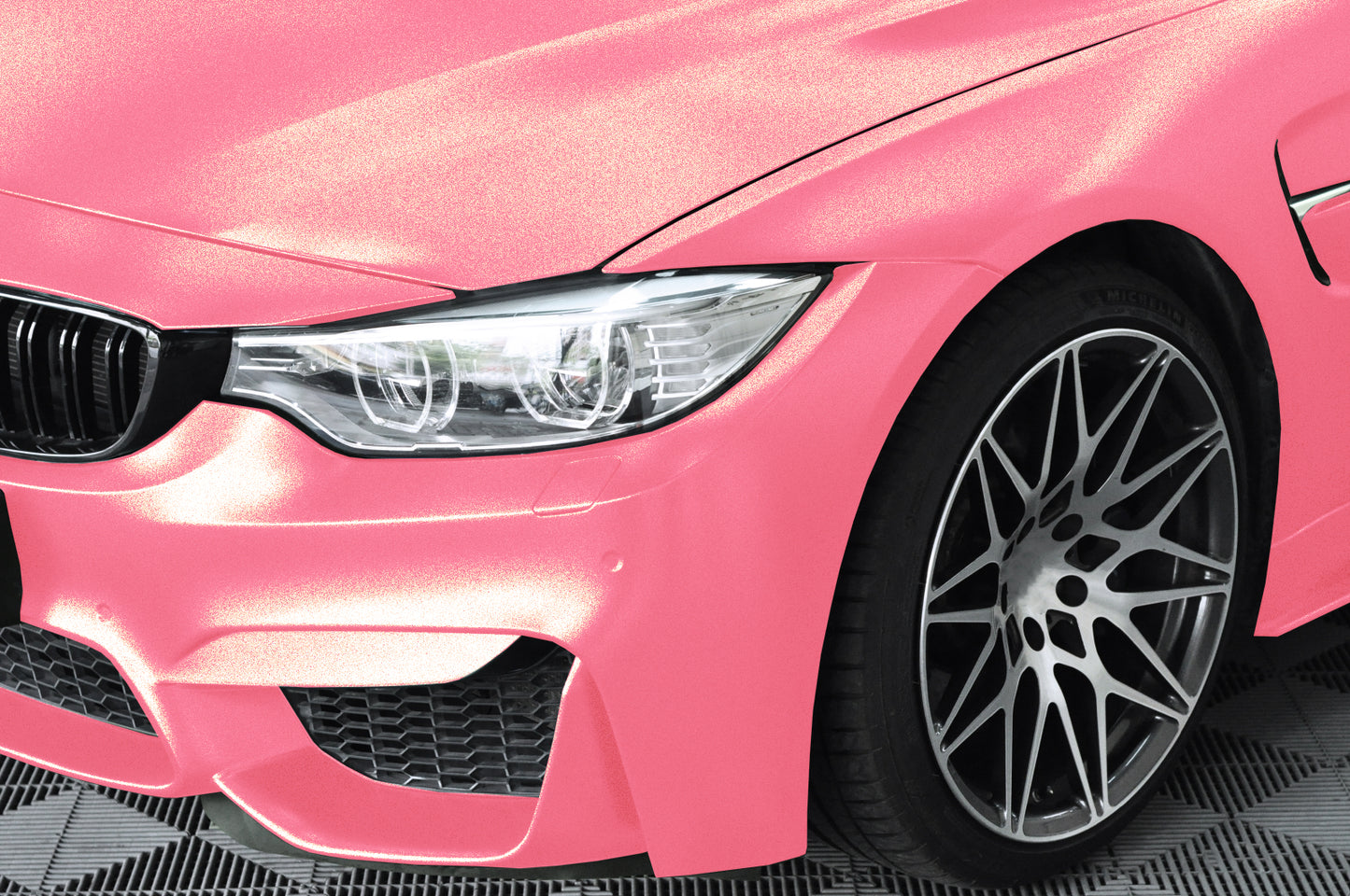 Galaxy Dust Matte Pink Gold Vinyl Wrap