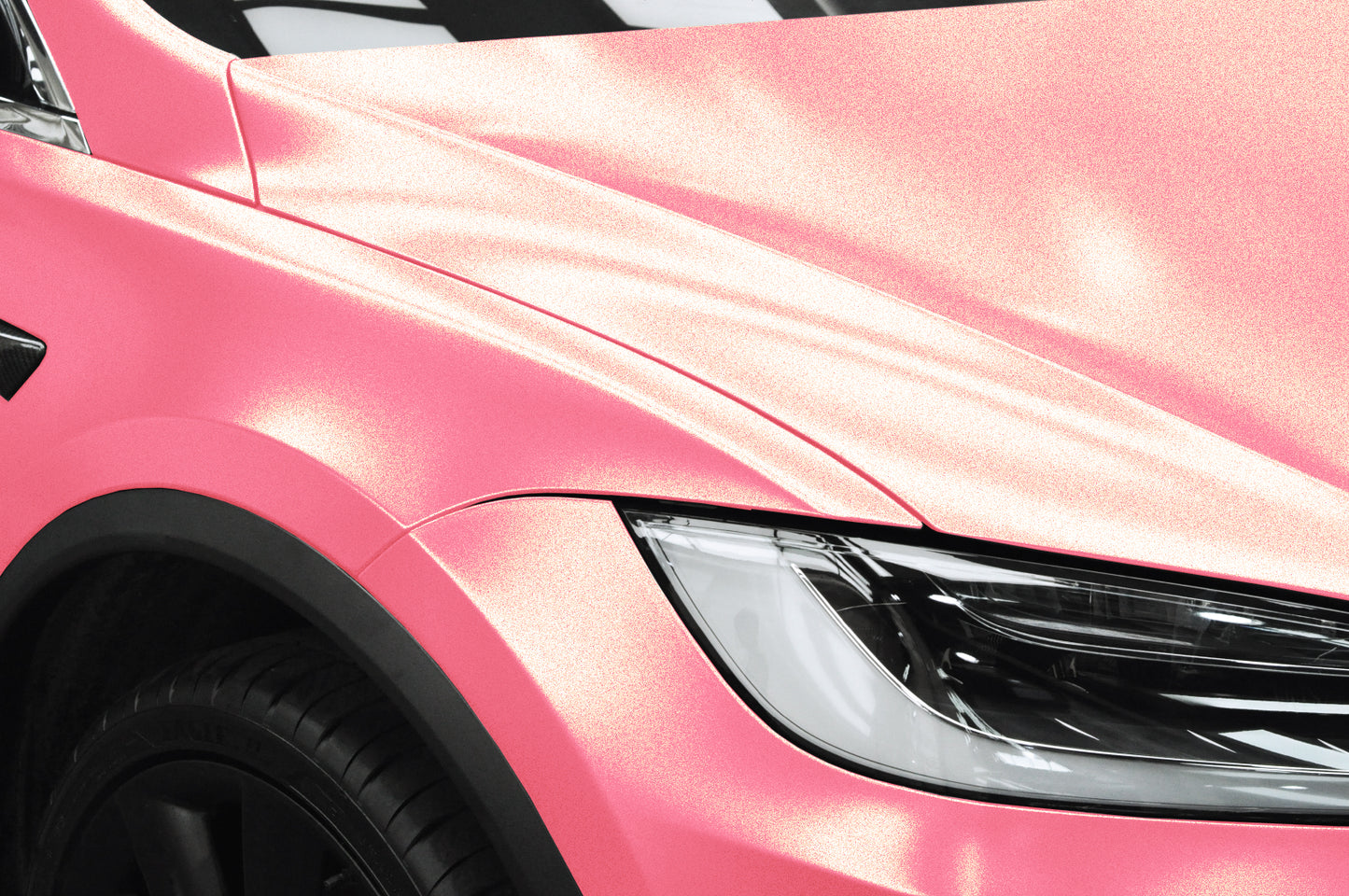 Galaxy Dust Matte Pink Gold Vinyl Wrap