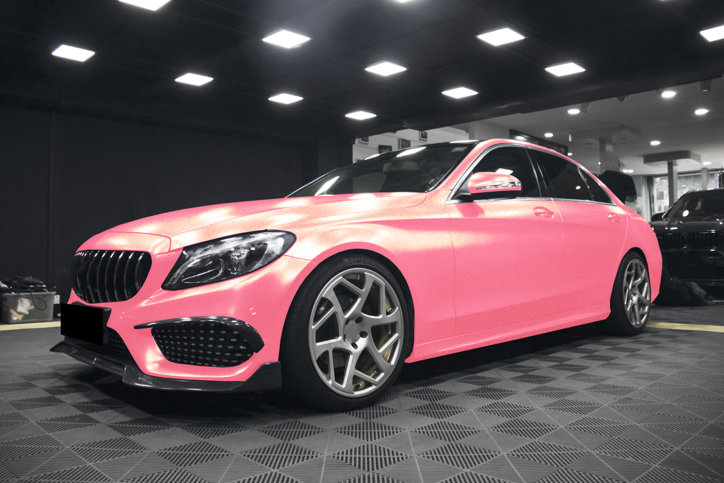 Galaxy Dust Matte Pink Gold Vinyl Wrap