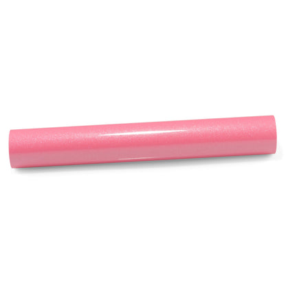 Sparkle Pink Gloss Glitter Vinyl Wrap