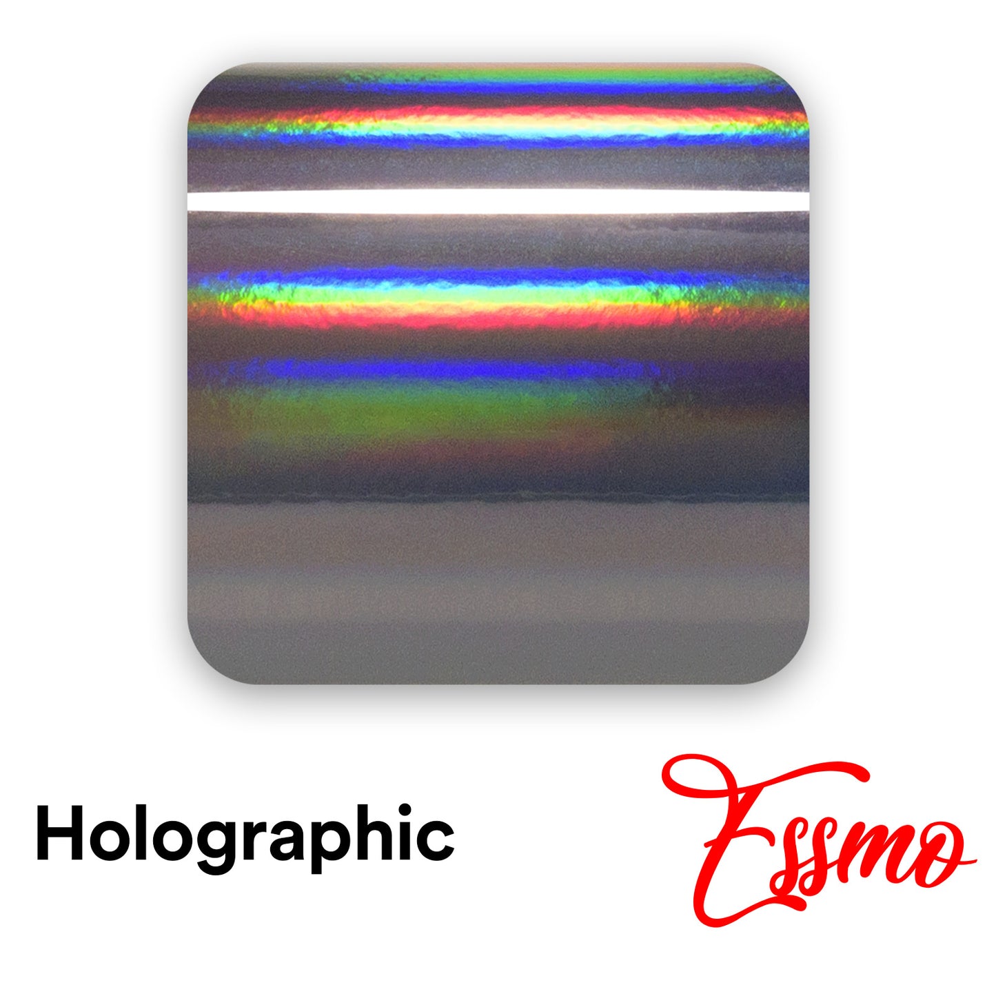 Holographic Black Vinyl Wrap – Essmovinyl