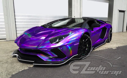 Holographic Purple Vinyl Wrap