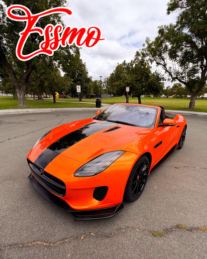 Space Candy Gloss Racing Orange Dry Apply PPF TPU Paint Protection Film