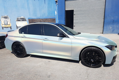 Laser Flip Gloss Sea Breeze Blue Vinyl Wrap