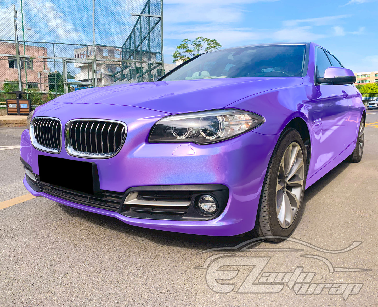 Laser Flip Gloss Lavender Purple Vinyl Wrap