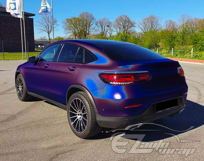 Laser Flip Gloss Purple Vinyl Wrap