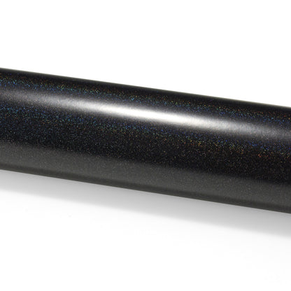 Laser Flip Satin Black Vinyl Wrap