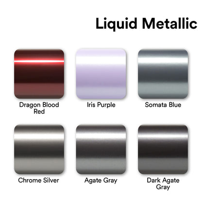 Liquid Metallic Dragon Blood Red Vinyl Wrap