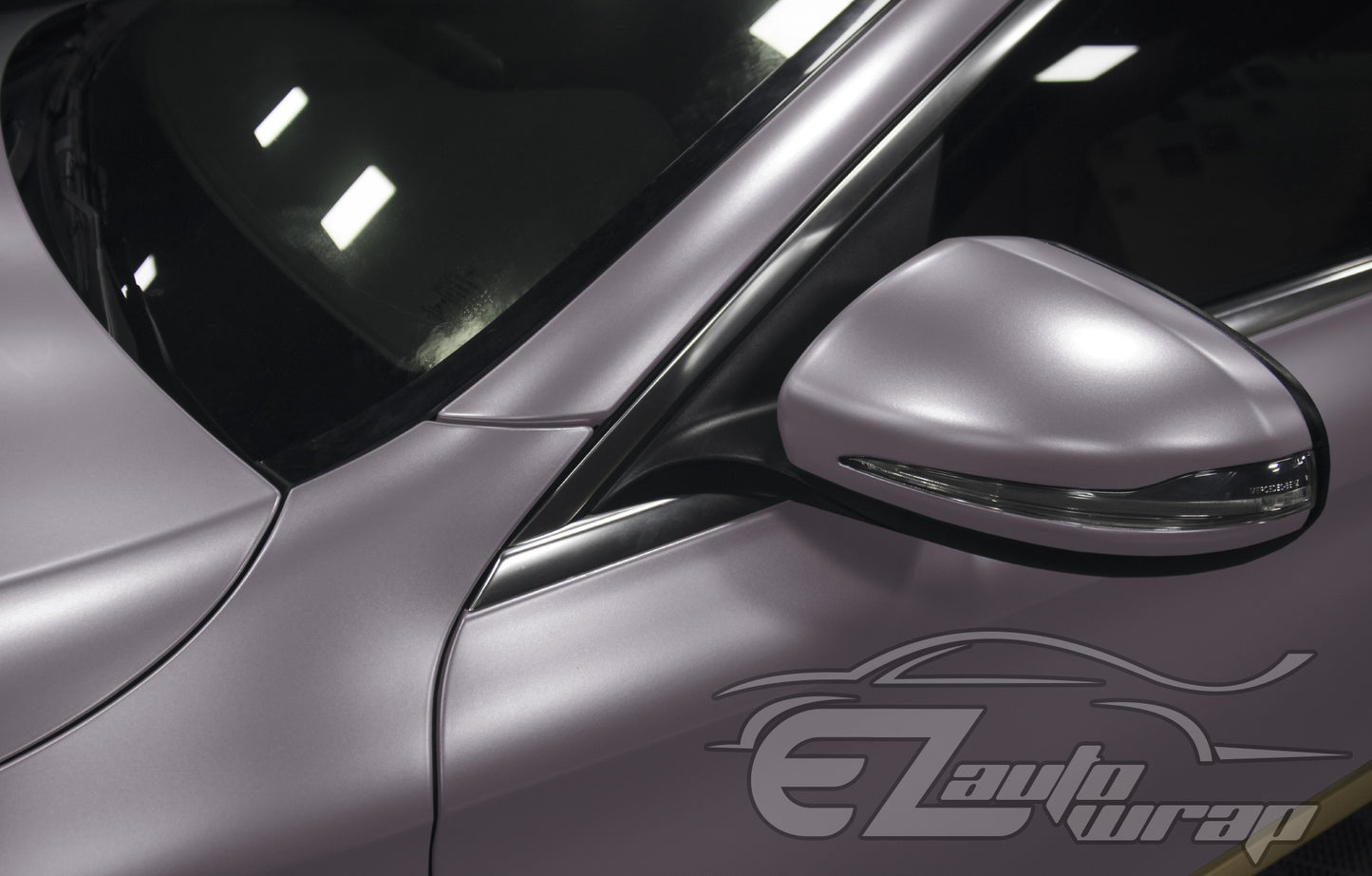 Matte Metallic Satin Pearl Gunmetal Gray Vinyl Wrap