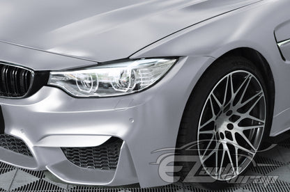 Matte Metallic Satin Pearl Silver Vinyl Wrap