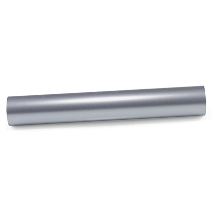 Matte Metallic Satin Pearl Silver Vinyl Wrap