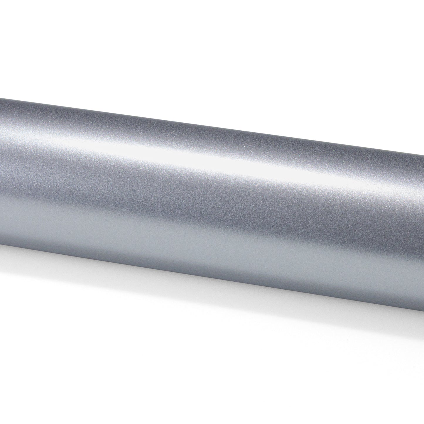 Matte Metallic Satin Pearl Silver Vinyl Wrap