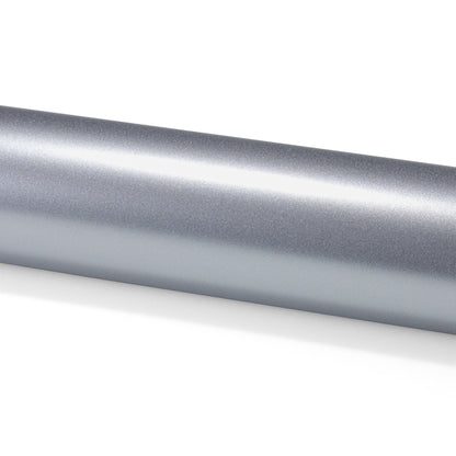 Matte Metallic Satin Pearl Silver Vinyl Wrap