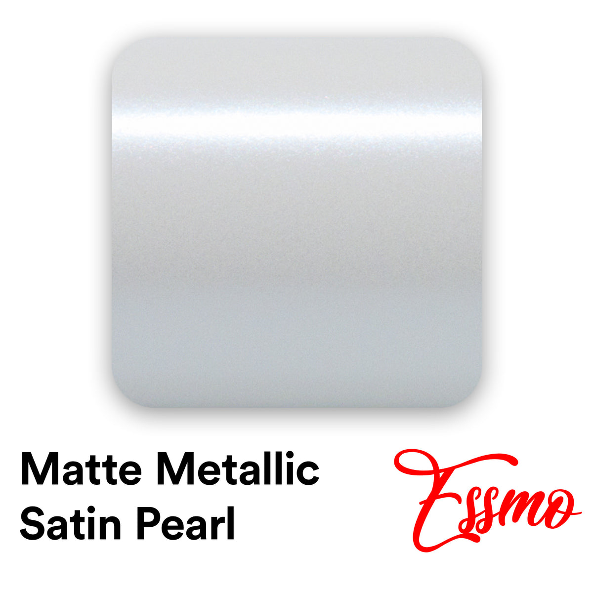 Matte Metallic Satin Pearl White Vinyl Wrap – Essmo Vinyl