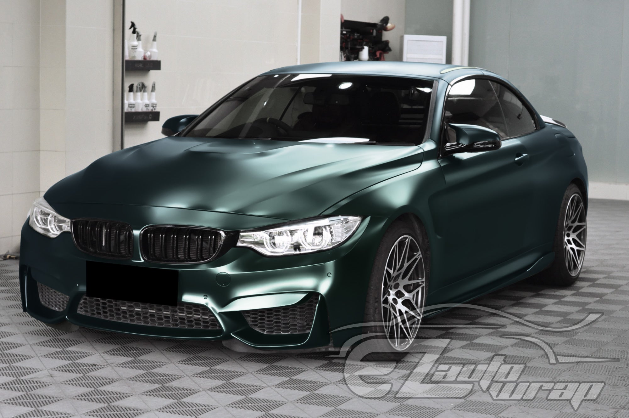 Matte Metallic Satin Pearl Dark Green Vinyl Wrap – Essmo Vinyl