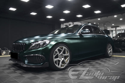 Matte Metallic Satin Pearl Dark Green Vinyl Wrap