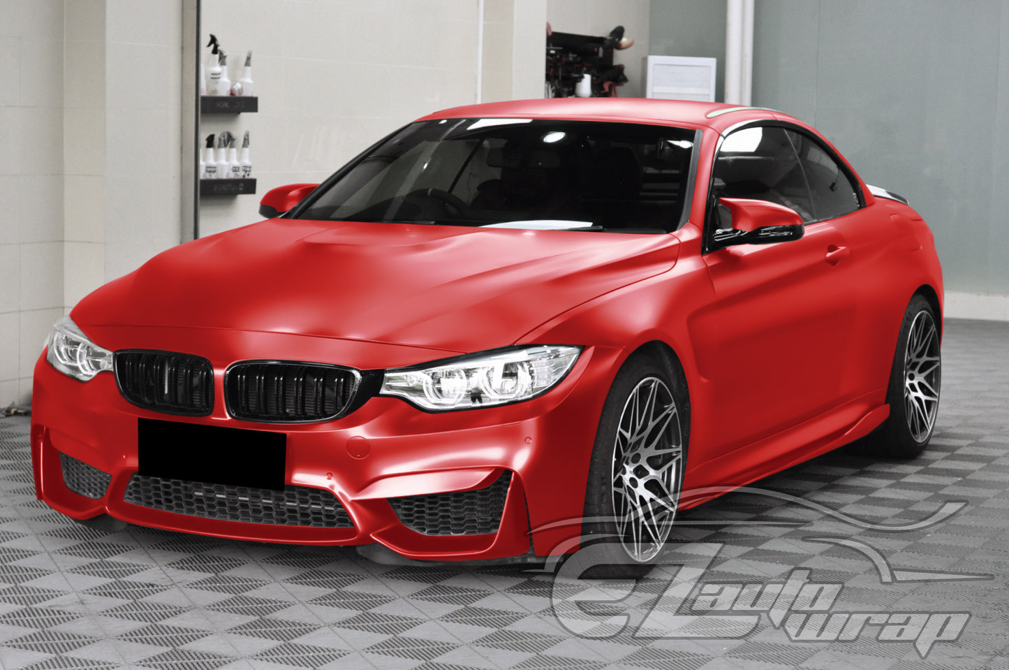 Matte Metallic Satin Pearl Red Vinyl Wrap