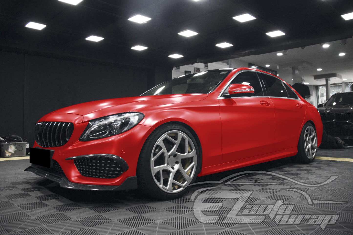 Matte Metallic Satin Pearl Red Vinyl Wrap
