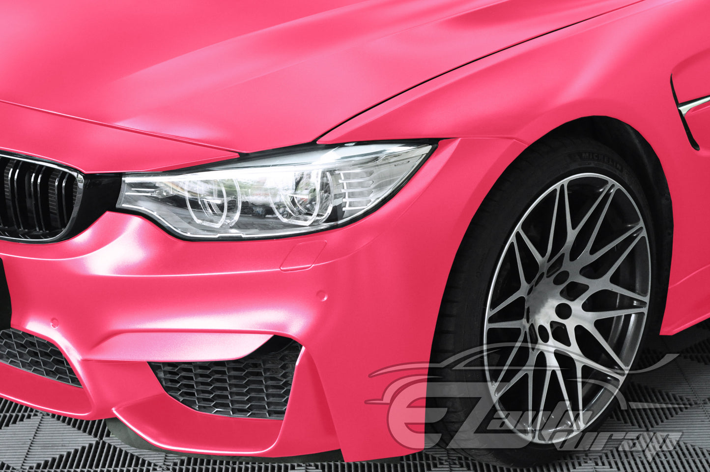 Matte Metallic Satin Pearl Pink Vinyl Wrap