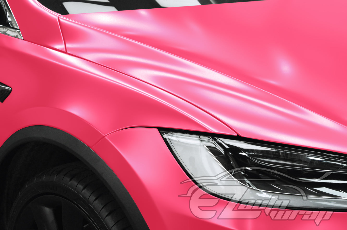 Matte Metallic Satin Pearl Pink Vinyl Wrap