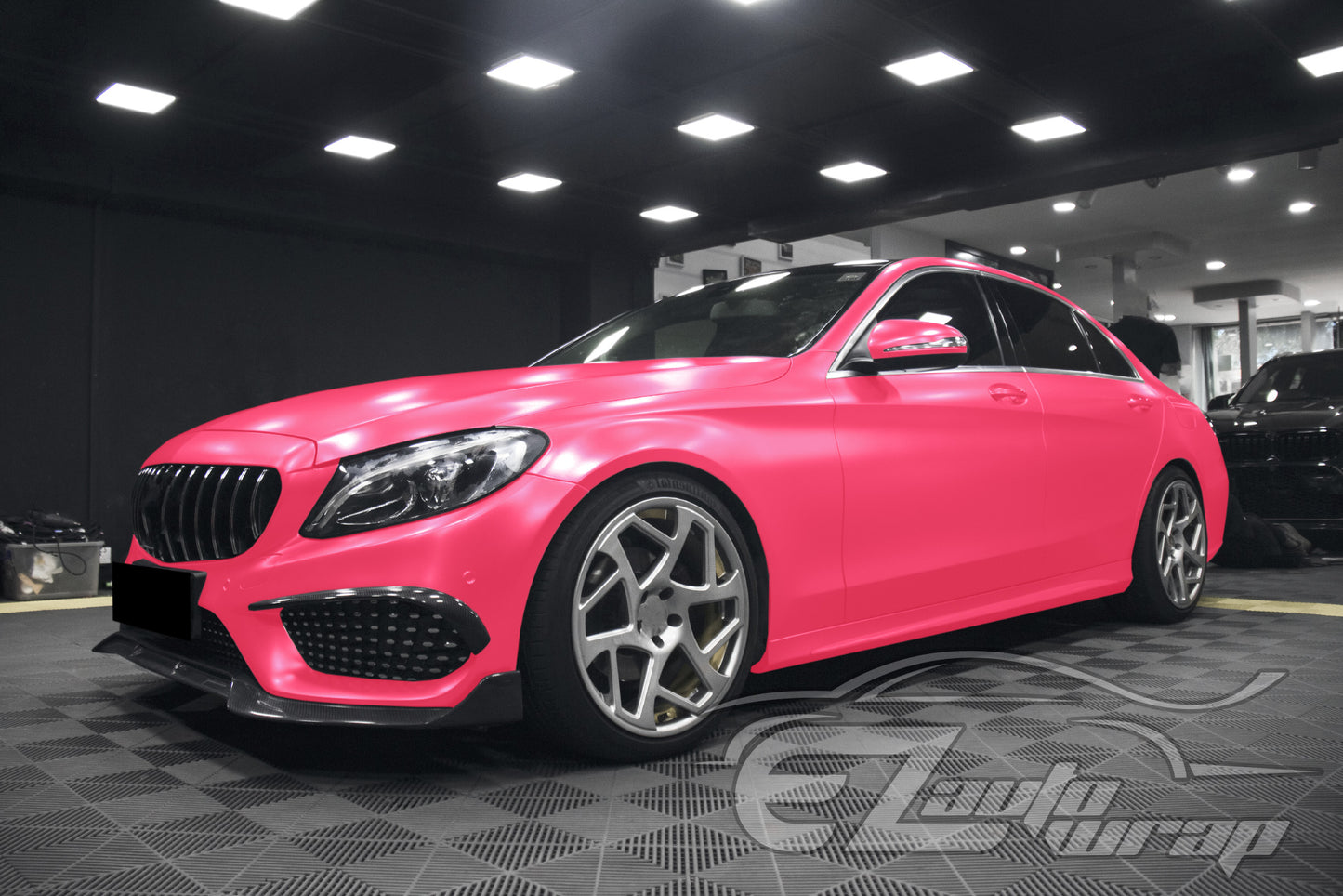 Matte Metallic Satin Pearl Pink Vinyl Wrap