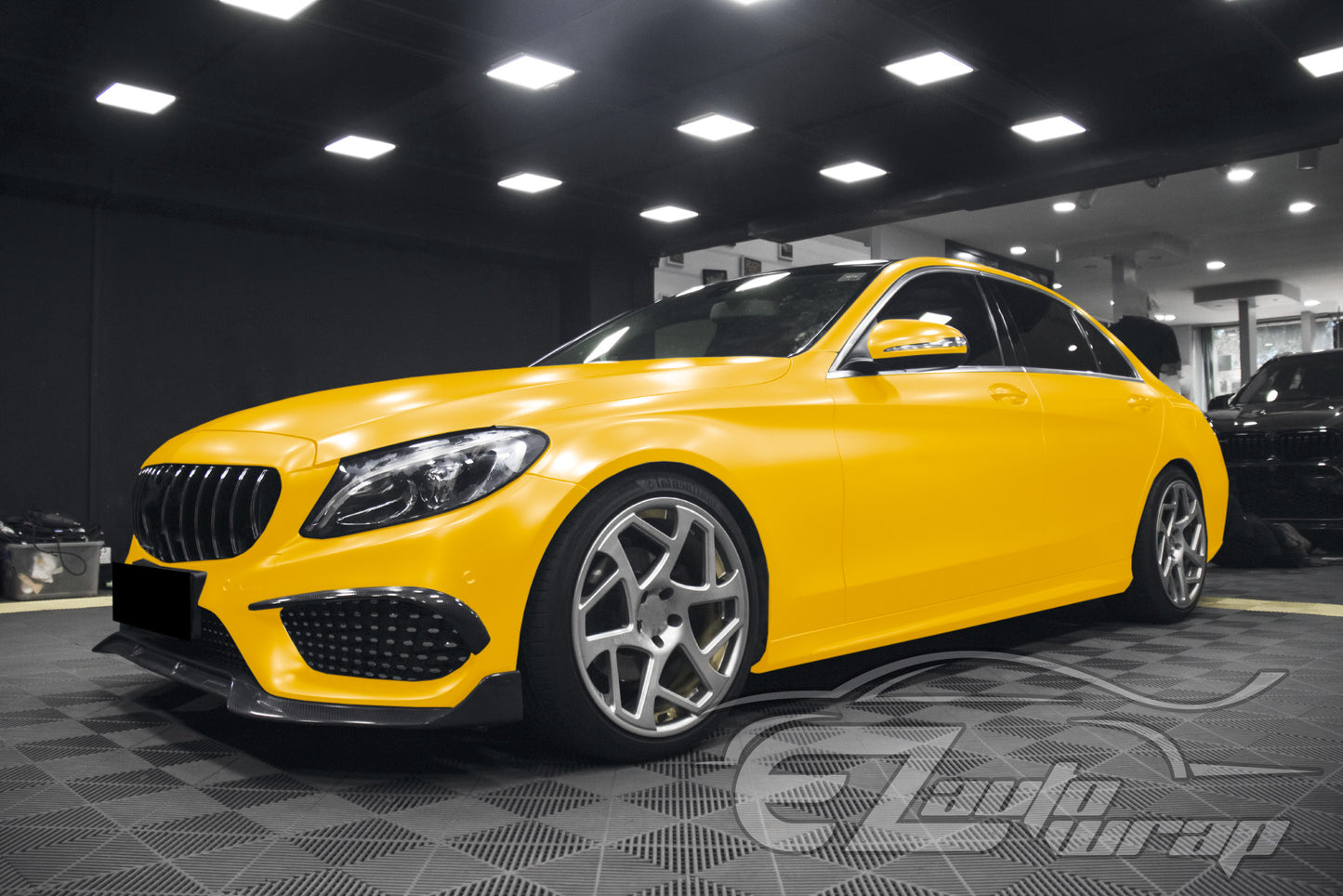 Matte Metallic Satin Pearl Yellow Vinyl Wrap