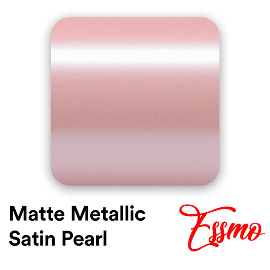 Matte Metallic Satin Pearl Cherry Blossom Pink Vinyl Wrap