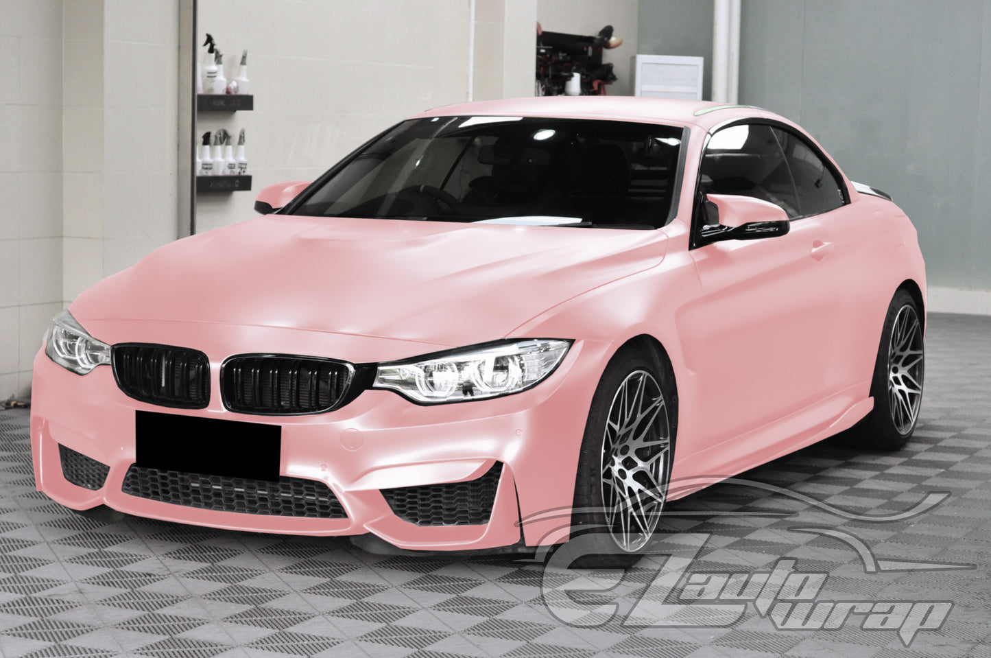 Matte Metallic Satin Pearl Cherry Blossom Pink Vinyl Wrap