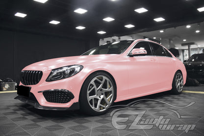 Matte Metallic Satin Pearl Cherry Blossom Pink Vinyl Wrap