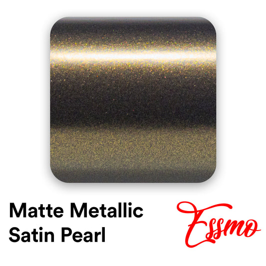 Matte Metallic Satin Pearl Black Bronze Vinyl Wrap