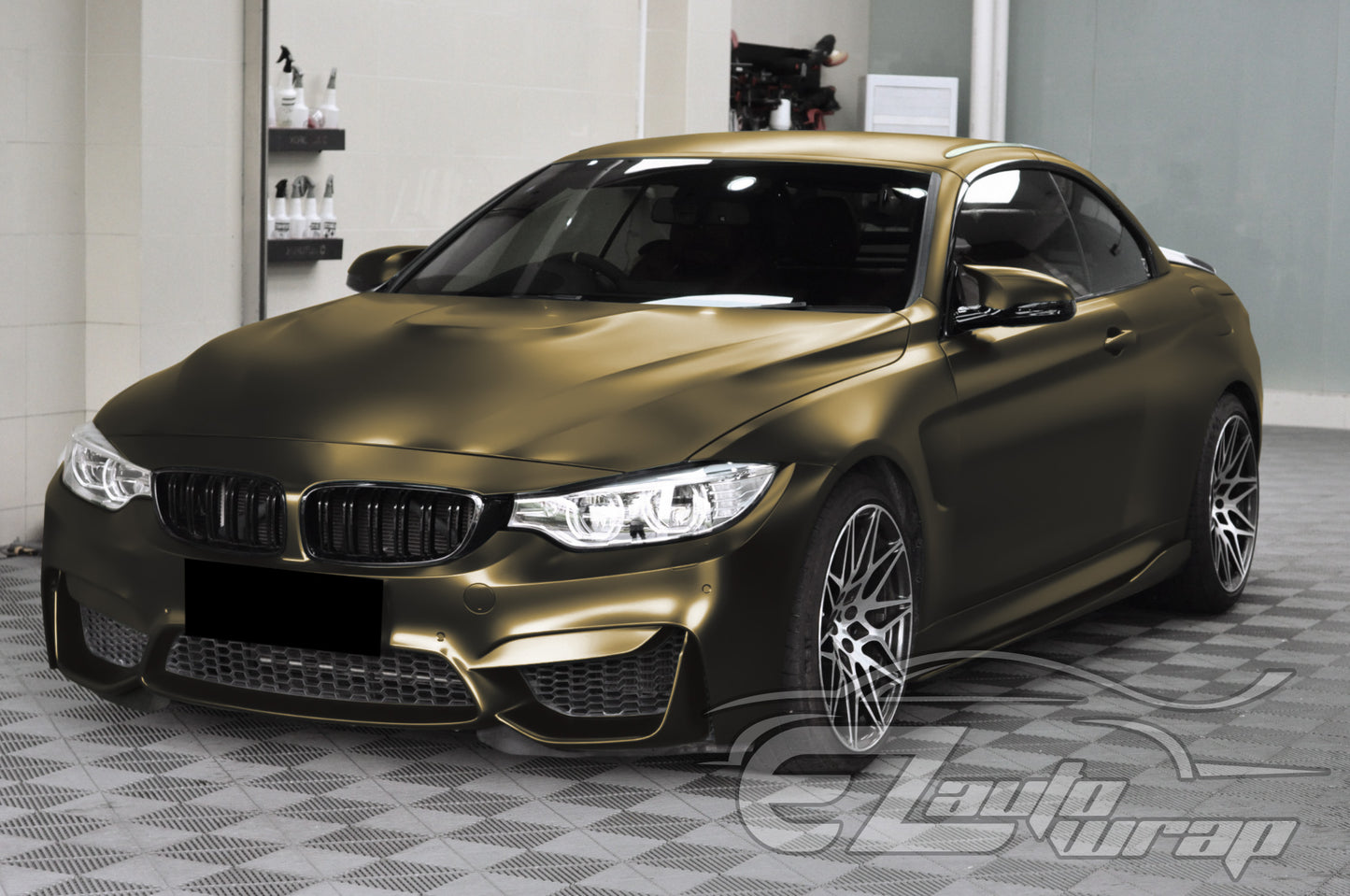 Matte Metallic Satin Pearl Black Bronze Vinyl Wrap
