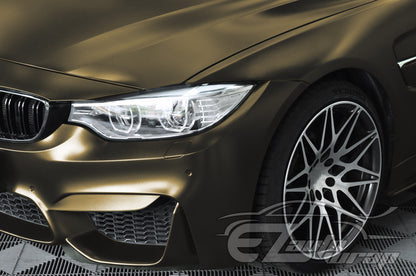 Matte Metallic Satin Pearl Black Bronze Vinyl Wrap