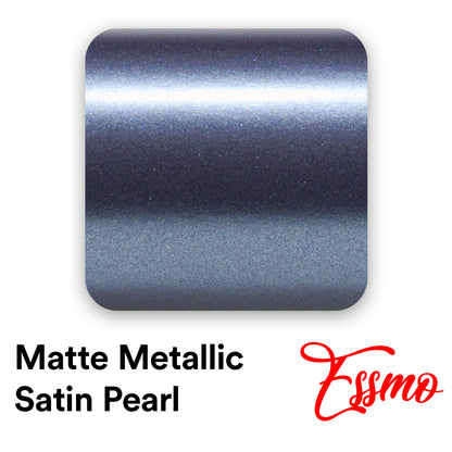 Matte Metallic Satin Pearl Thundercloud Blue Vinyl Wrap