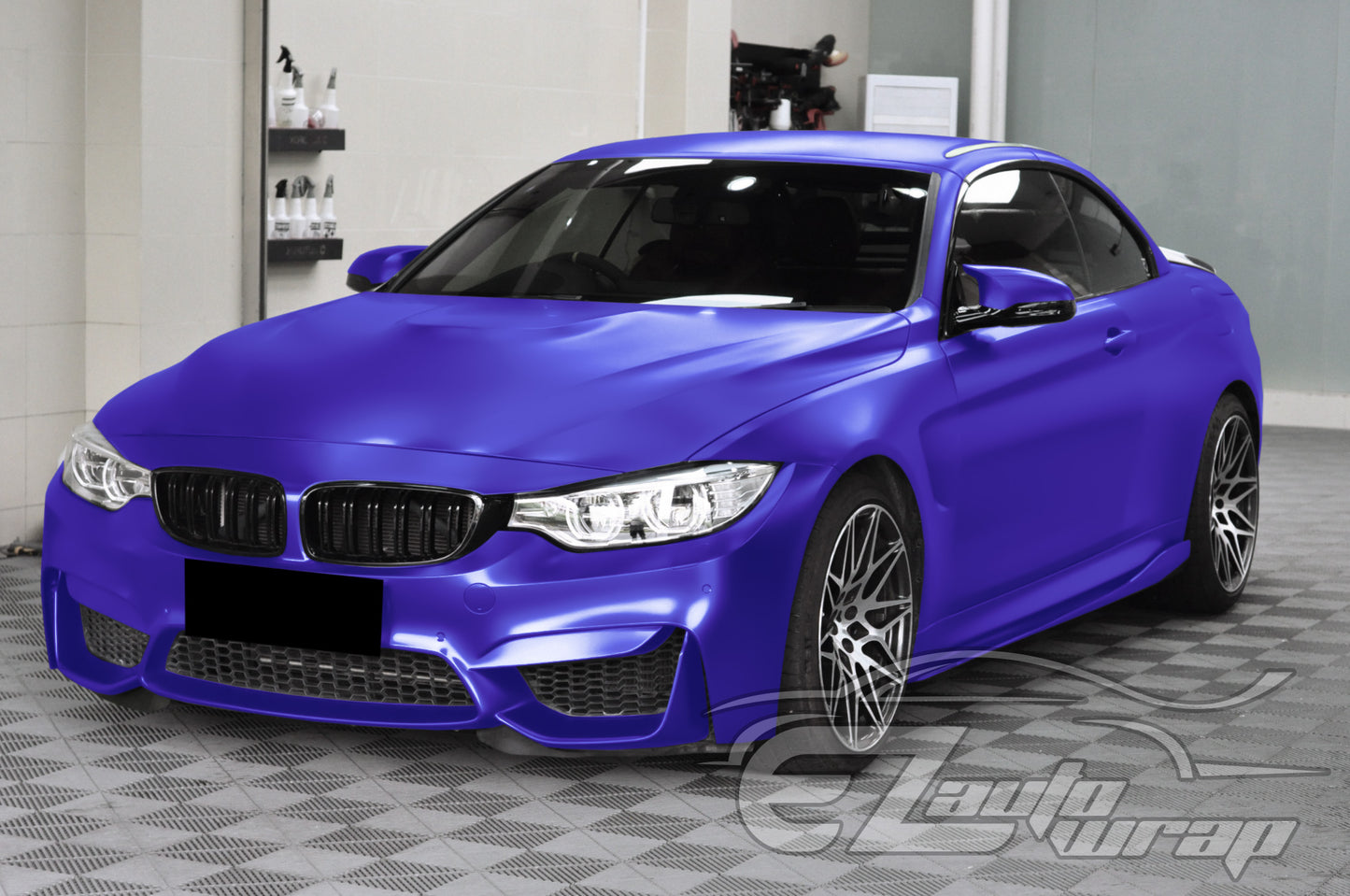 Matte Metallic Satin Pearl Royal Purple Vinyl Wrap