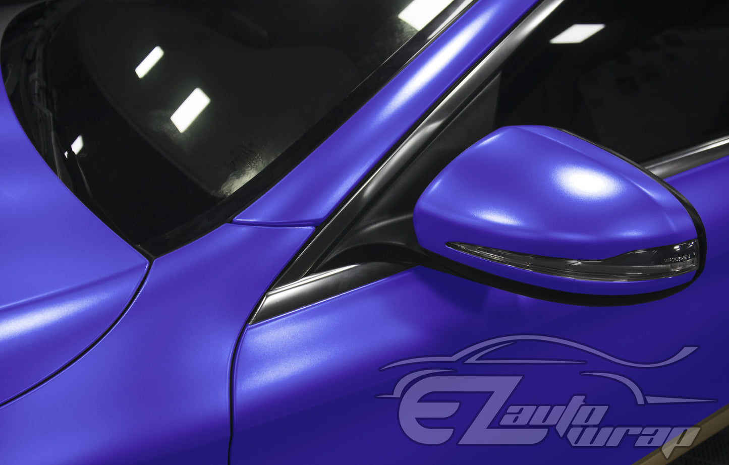Matte Metallic Satin Pearl Royal Purple Vinyl Wrap