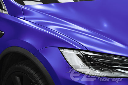 Matte Metallic Satin Pearl Royal Purple Vinyl Wrap