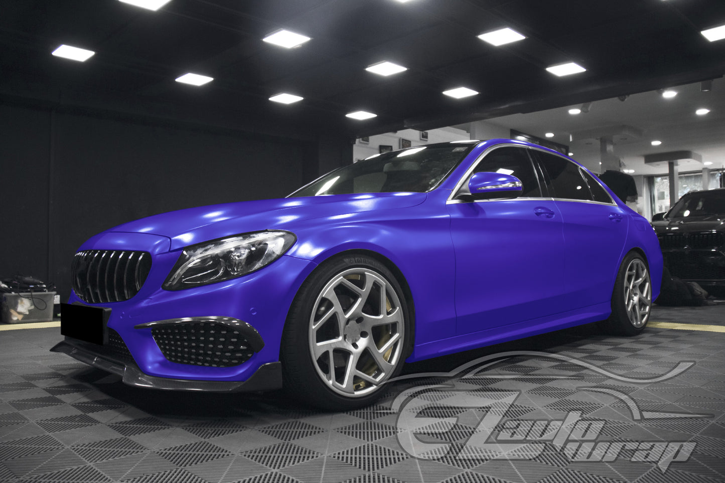 Matte Metallic Satin Pearl Royal Purple Vinyl Wrap