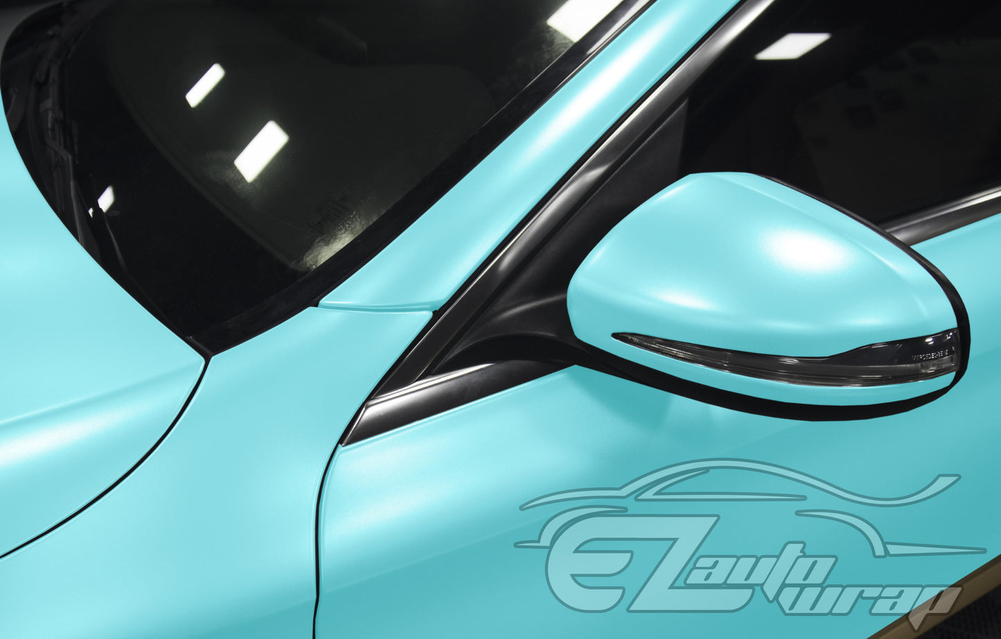 Matte Metallic Satin Pearl Teal Vinyl Wrap