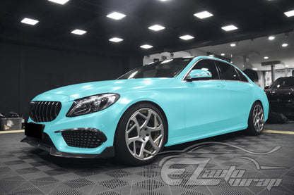 Matte Metallic Satin Pearl Teal Vinyl Wrap