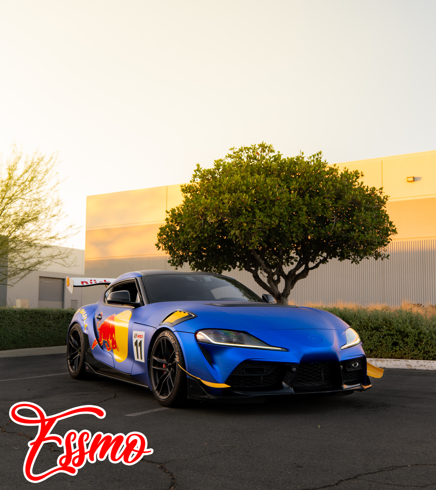 PET Romance Chrome Klein Blue Vinyl Wrap