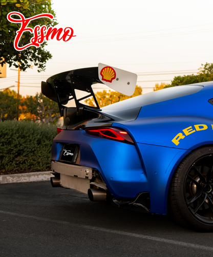 PET Romance Chrome Klein Blue Vinyl Wrap