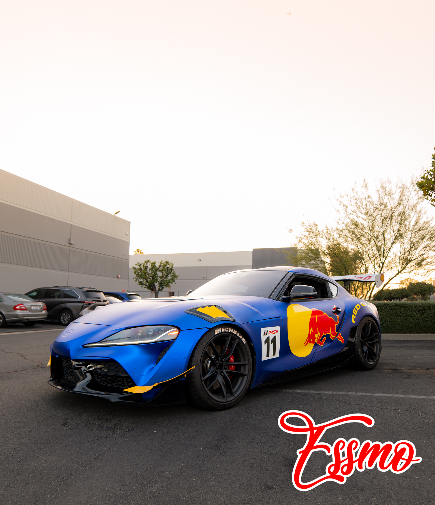 PET Romance Chrome Klein Blue Vinyl Wrap