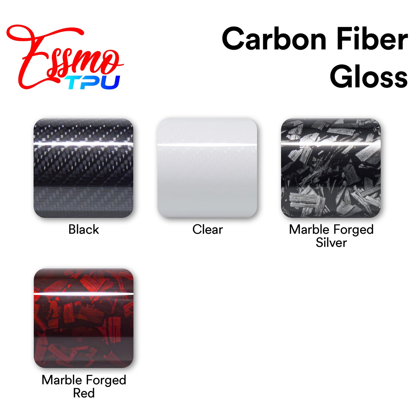 Marble Forged Gloss Blue Dry Apply PPF TPU Paint Protection Film