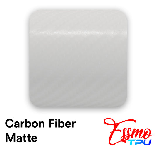 Carbon Fiber Matte Clear Dry Apply PPF TPU Paint Protection Film